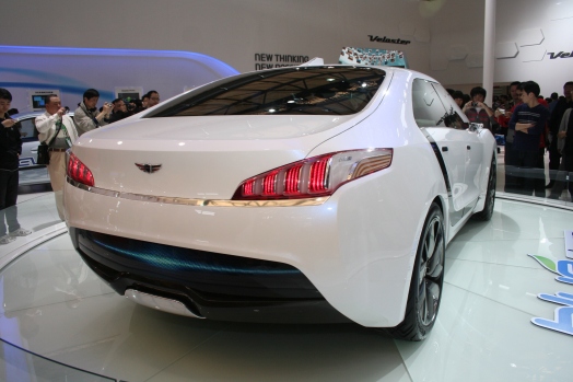 2011 Shanghai Auto Show Hyundai Blue2 Fuel Cell Concept 上海国际汽车展 IMG_1103